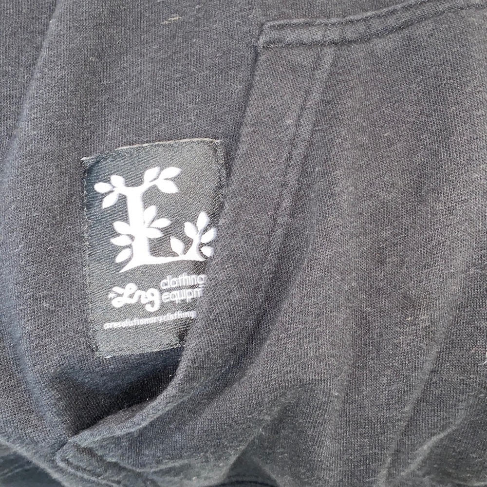 TOM SANDAVOL black sweatshirt size large - Picture 9 of 9